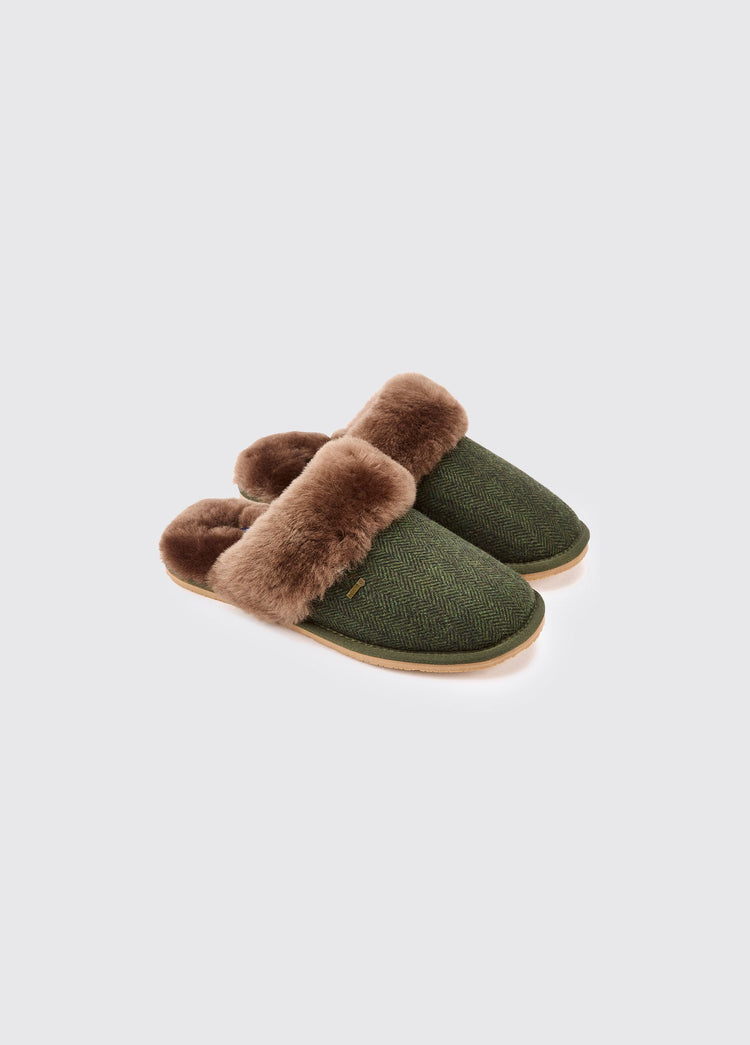 Chaussons mules Mullingar - Olive