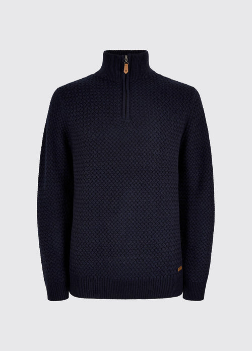 Pull  à col zippé Power - Navy