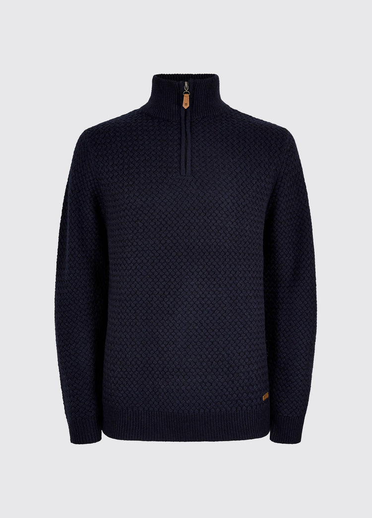 Pull  à col zippé Power - Navy