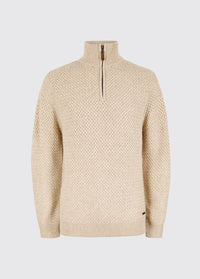 Pull  à col zippé Power - Oat