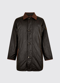 Manteau en coton ciré Prospect - Verdigris