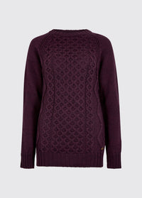 Pull Mérinos Shanley - Damson