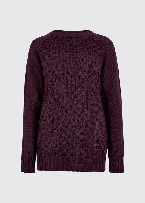 Pull Mérinos Shanley - Damson