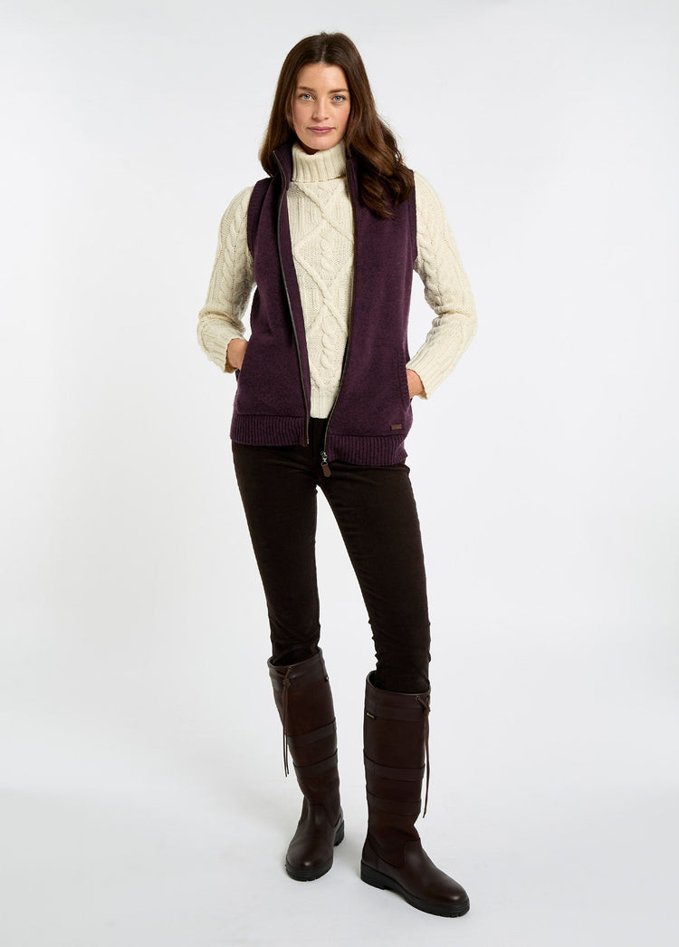 Gilet Sheedy - Damson