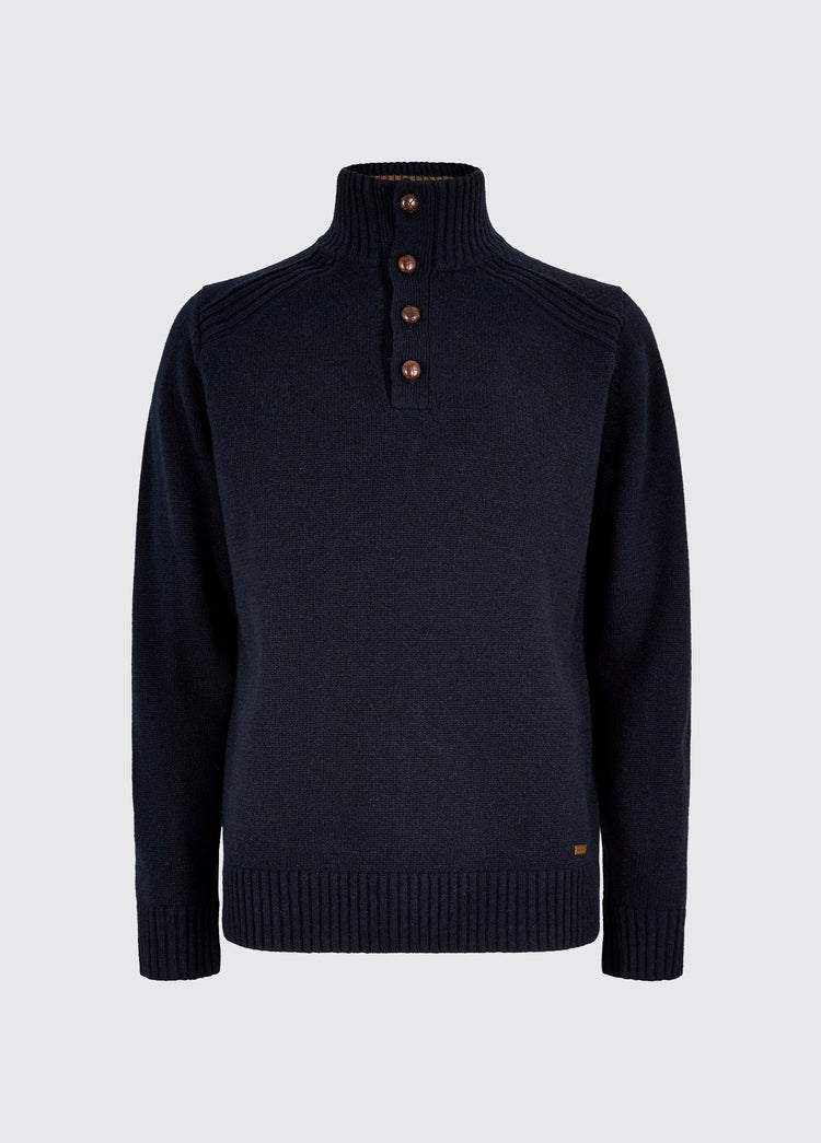 Pull boutonné Shields - Navy