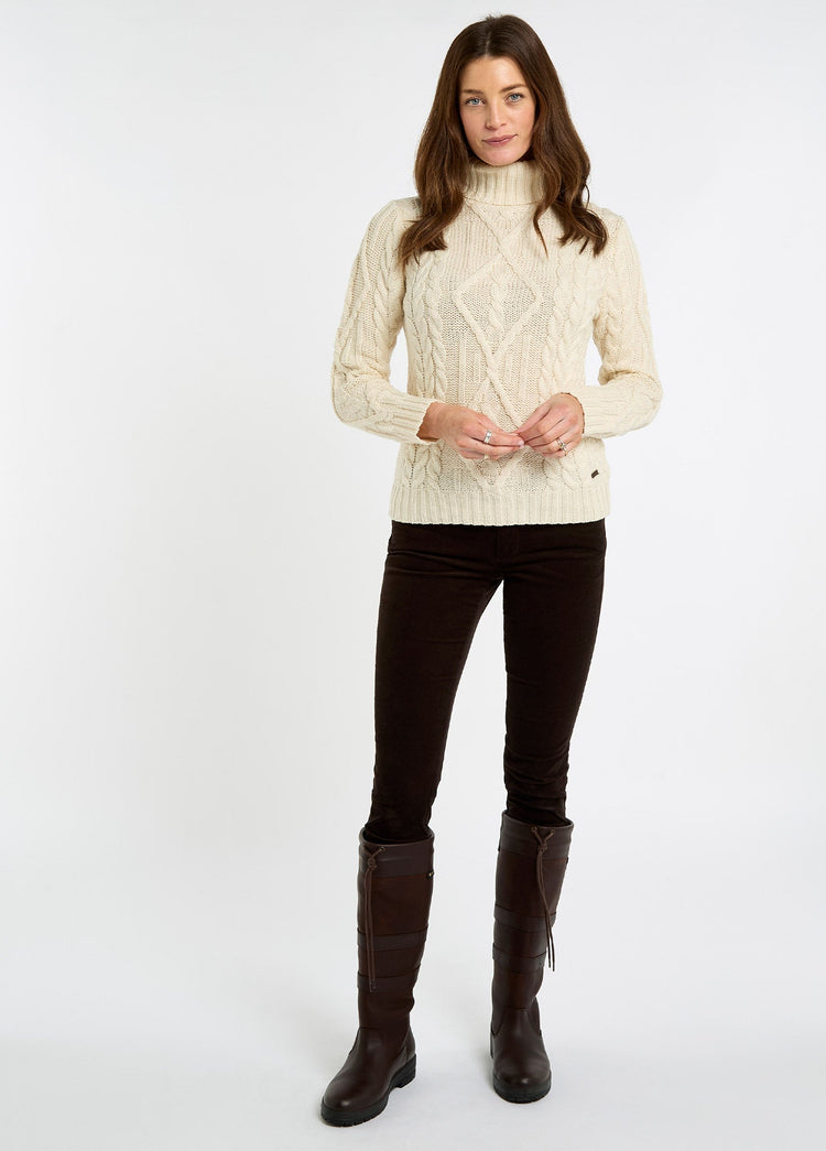 Pull à col roulé Somers - Cream