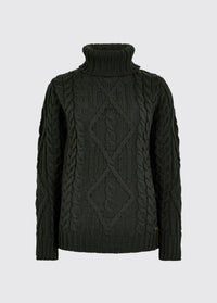 Pull à col roulé Somers - Olive