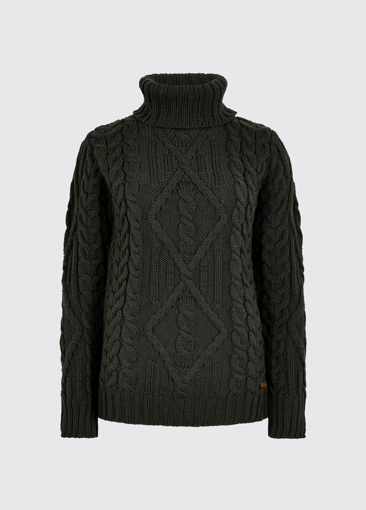 Pull à col roulé Somers - Olive