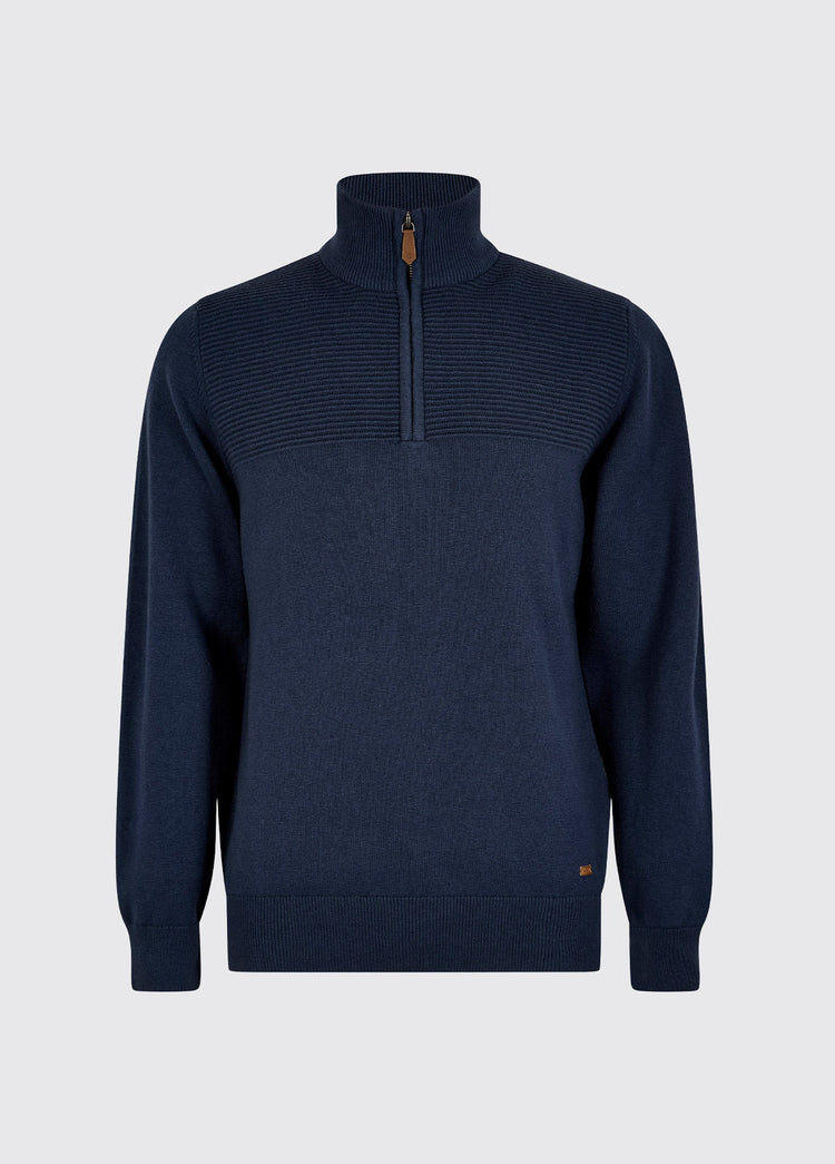 Pull à col zippé Spillane - Navy