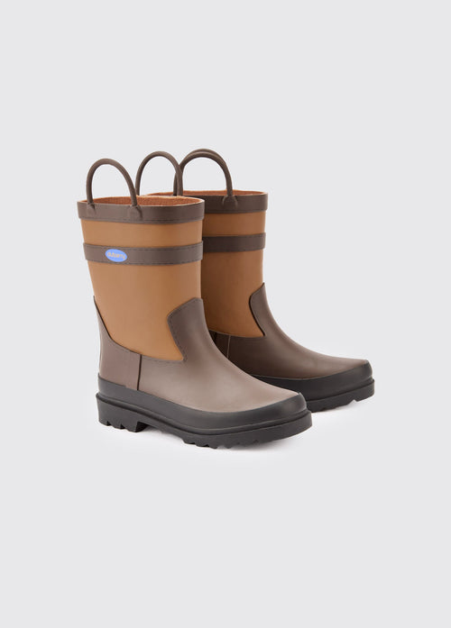 Bottes imperméables Splash pour enfants - Walnut