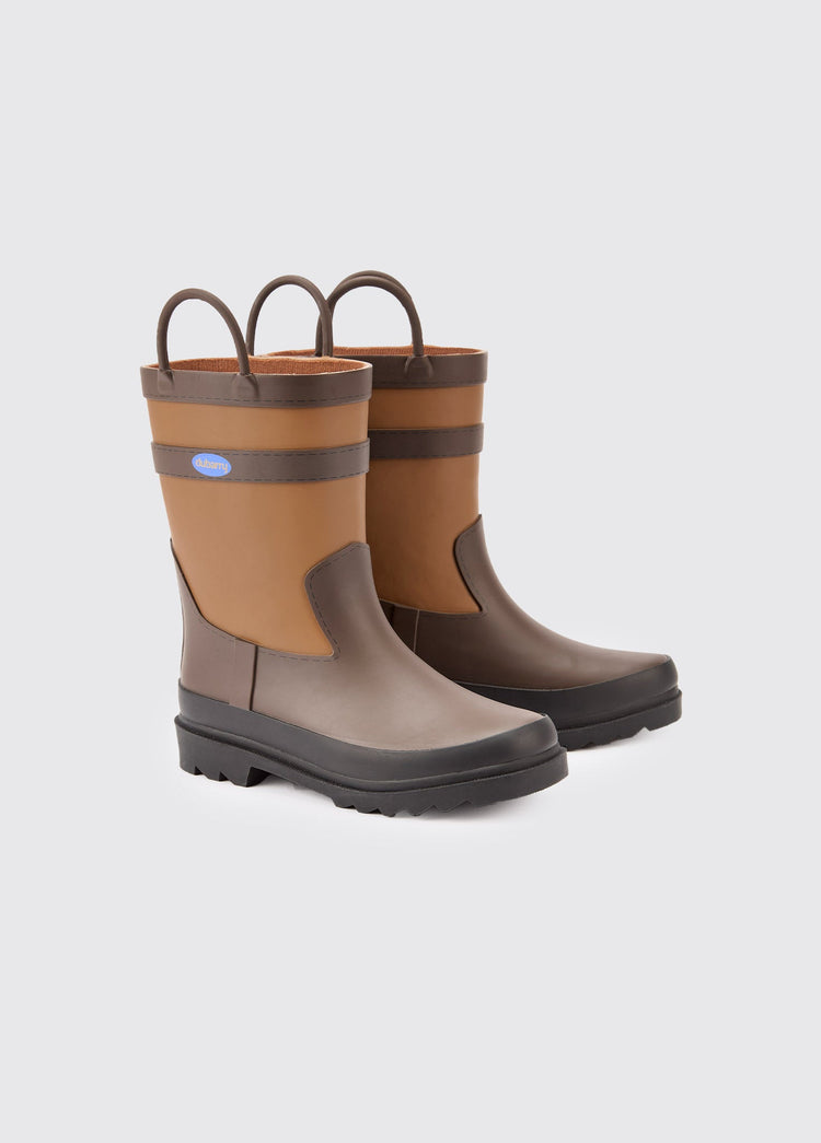 Bottes imperméables Splash pour enfants - Walnut