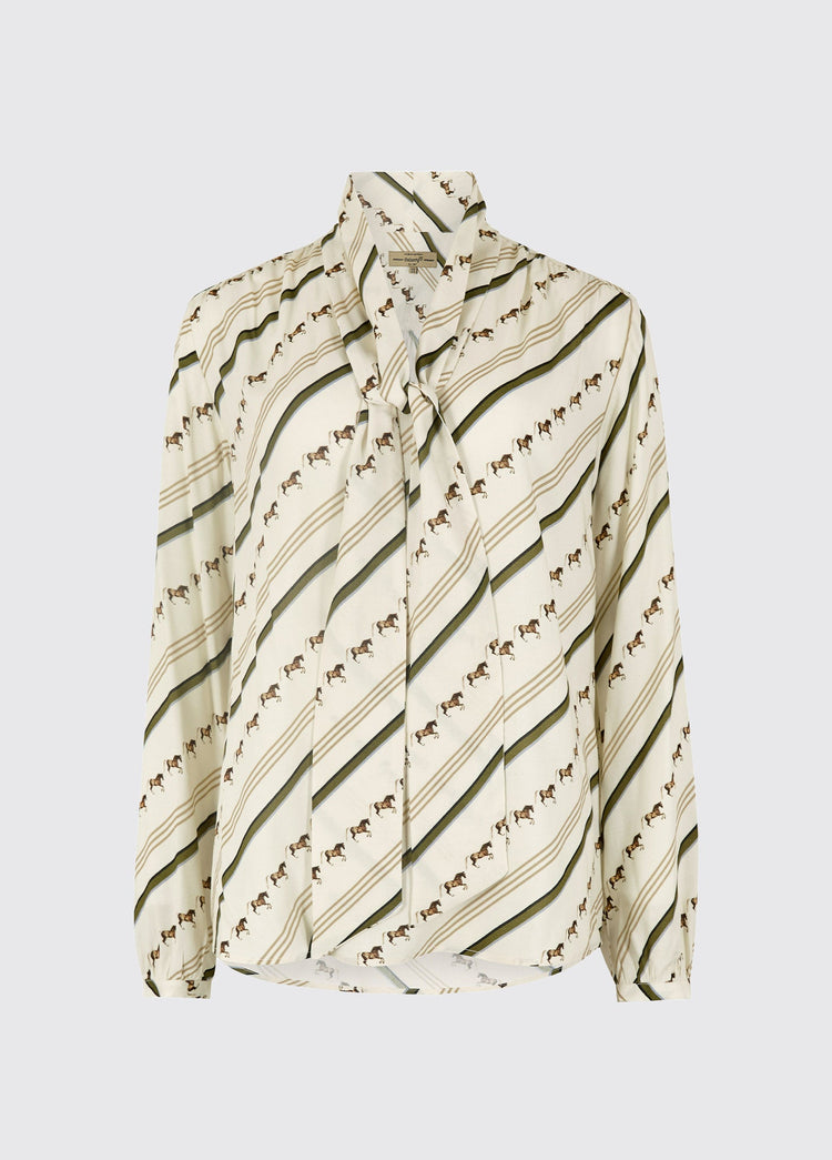 Blouse à col noué Sweetalison - Ivory