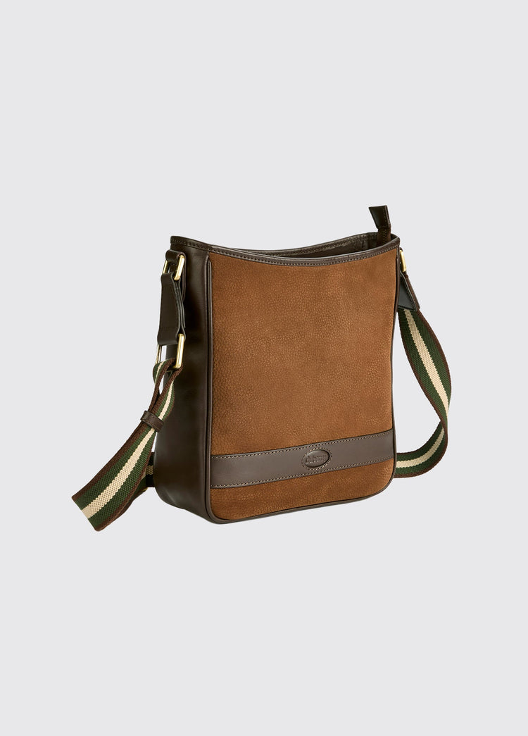 Sac à main en suède Tullyfern - Walnut