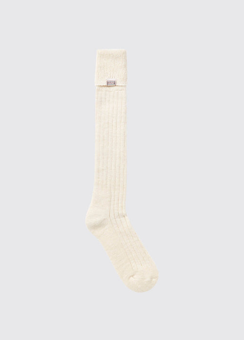 Chaussettes en alpaga -  Cream