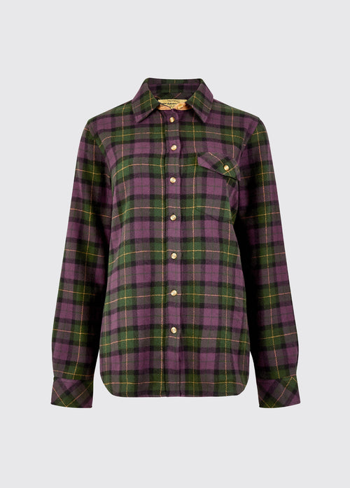 Chemise à carreaux Wildprivet - Damson