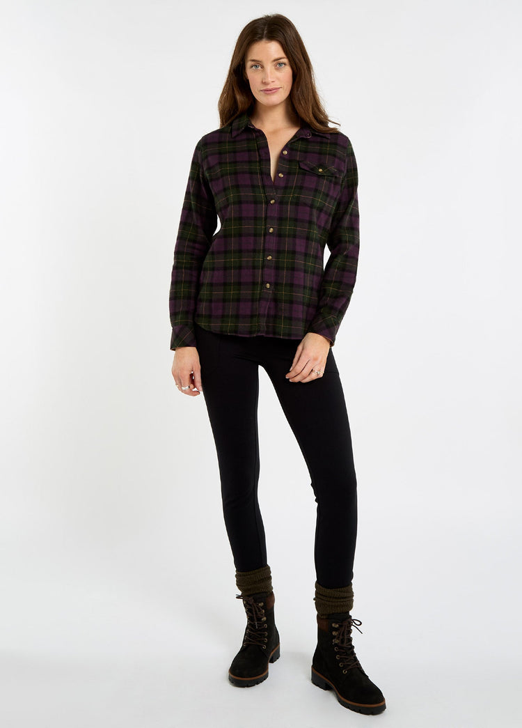 Chemise à carreaux Wildprivet - Damson