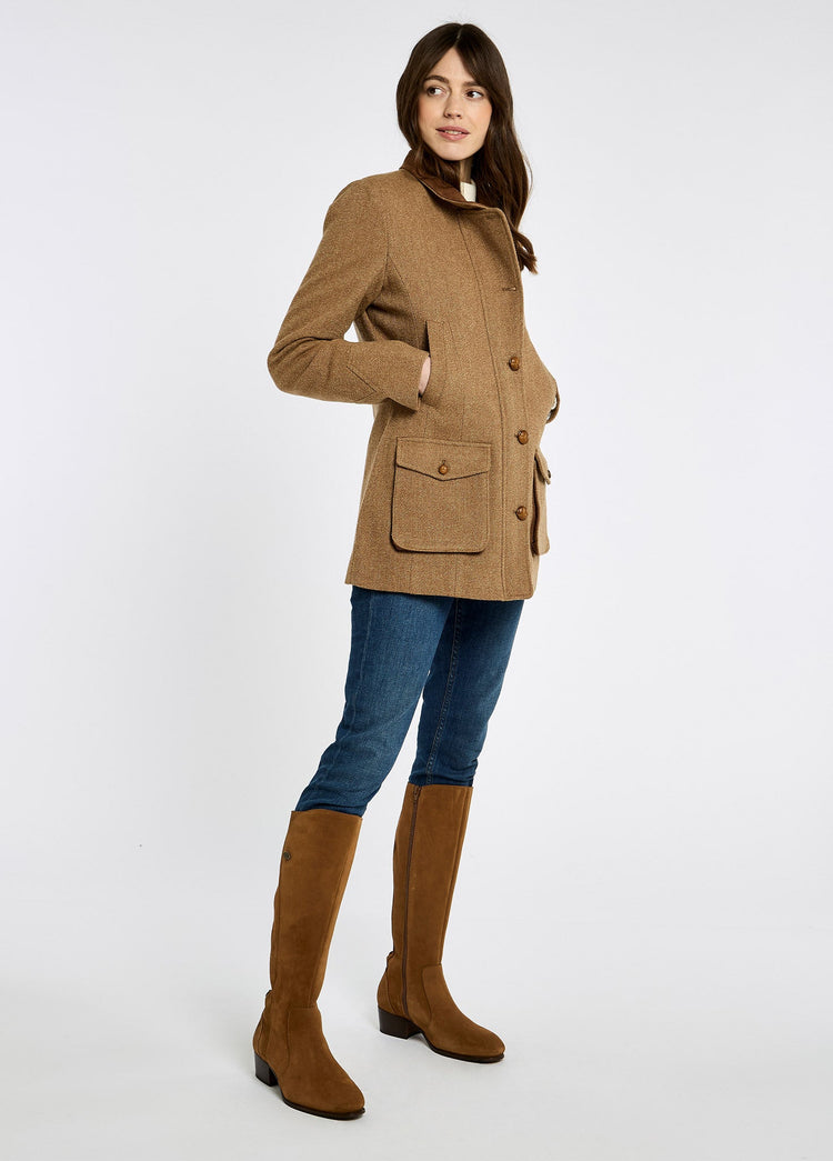 Veste utilitaire en tweed Willow  - Camel Twill