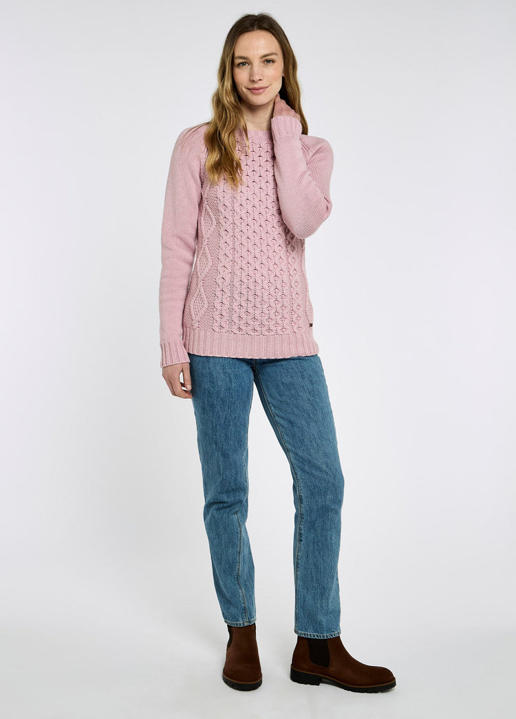 Pull Mérinos Shanley Femme - Dusky Rose