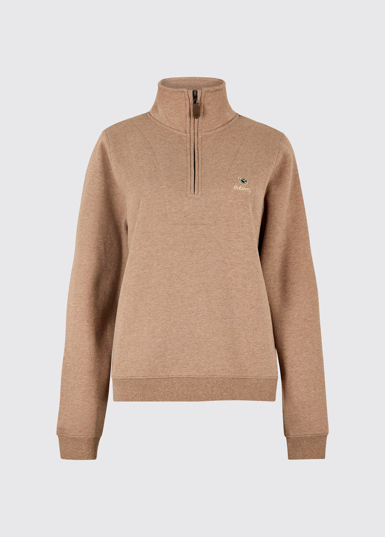 Sweat-shirt à quart de zip Castlemartyr - Elk