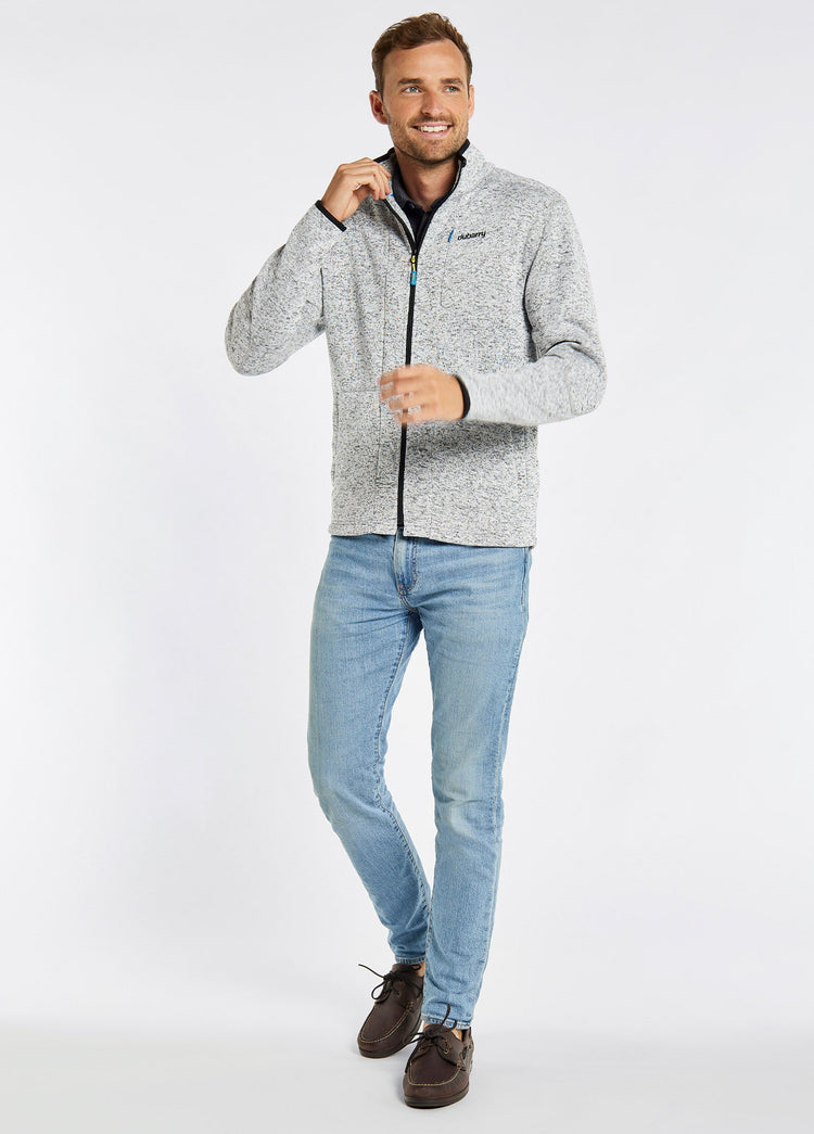 Woodstock Men's Fleece Jacket - Grey Marl