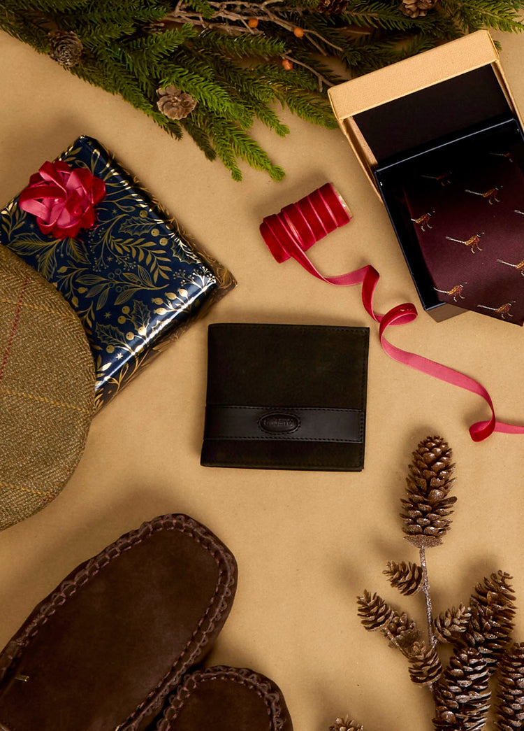 Grafton Mens Leather Wallet - Black