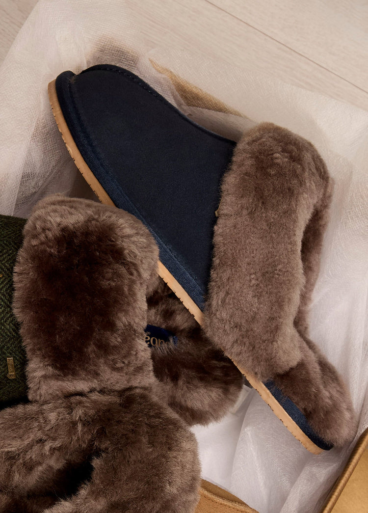 Chaussons mules Rockmill Femme - French Navy