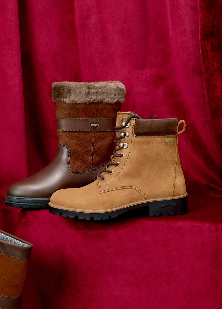 Bottines à lacets Strokestown - Brown